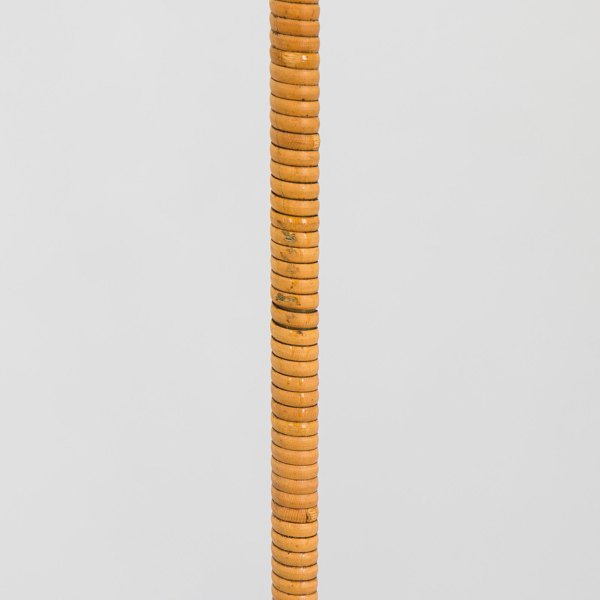 Paavo Tynell, a pair of mid-20th century K10-10 floor lamps for Taito Finland.
