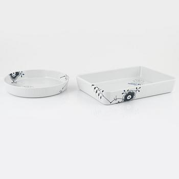 A 56-piece 'Black Fluted Mega' porcelain service, Royal Copenhagen, Denmark.