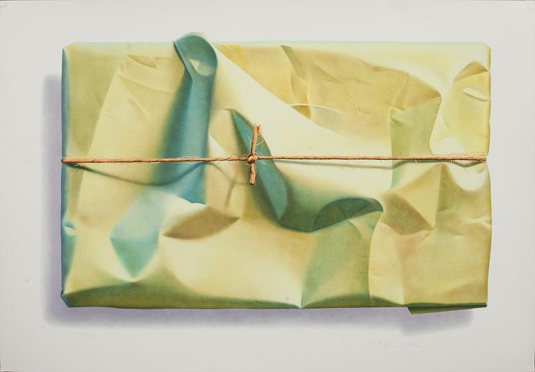 YRJÖ EDELMANN, färglitografi, signerad och numrerad 153/199.