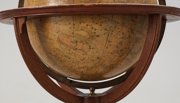 HIMMELSGLOB. Cary's New Celestial Globe. England, 1800-talets början.