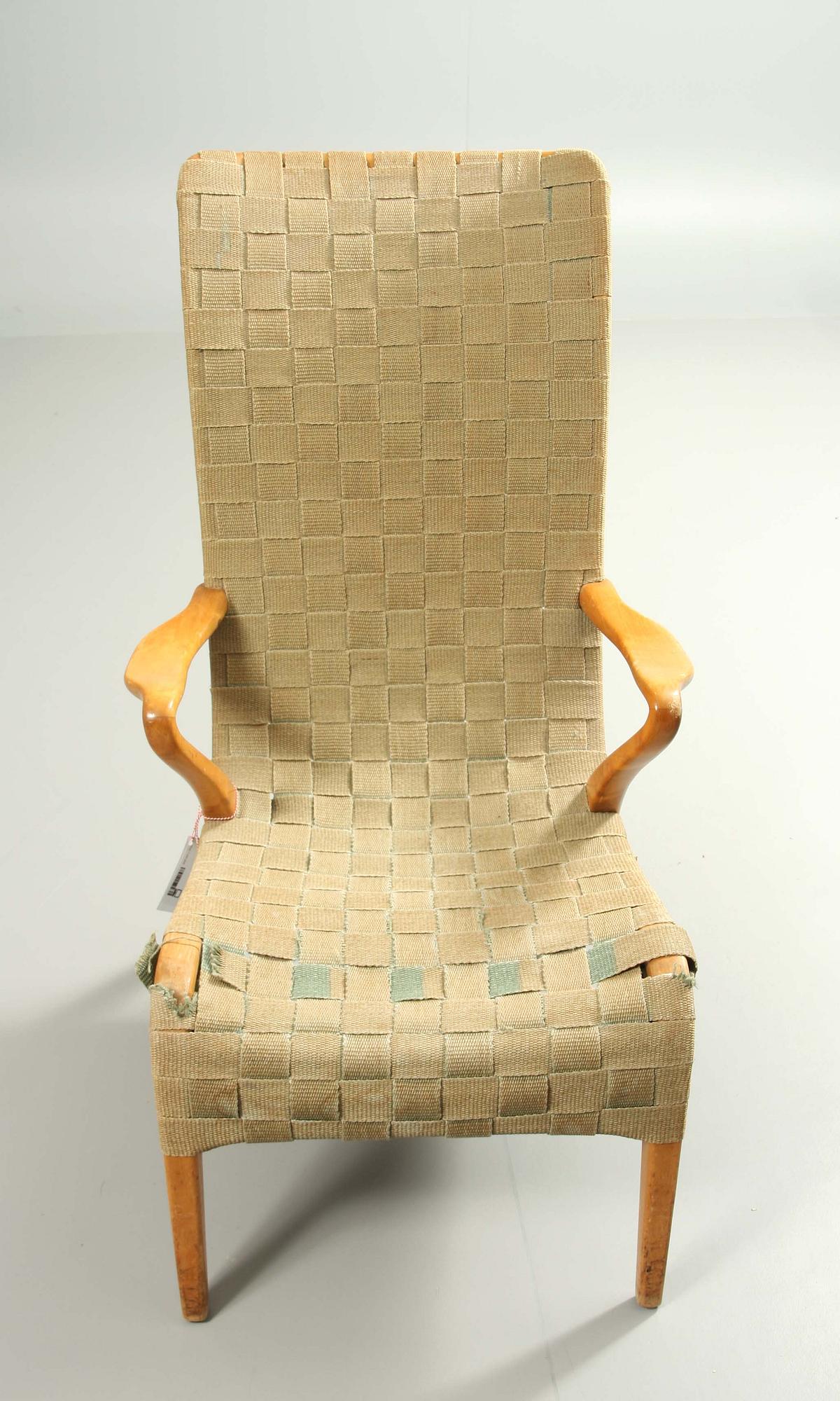 VILFÅTÖLJ, Axel Larsson, 1900-tal.