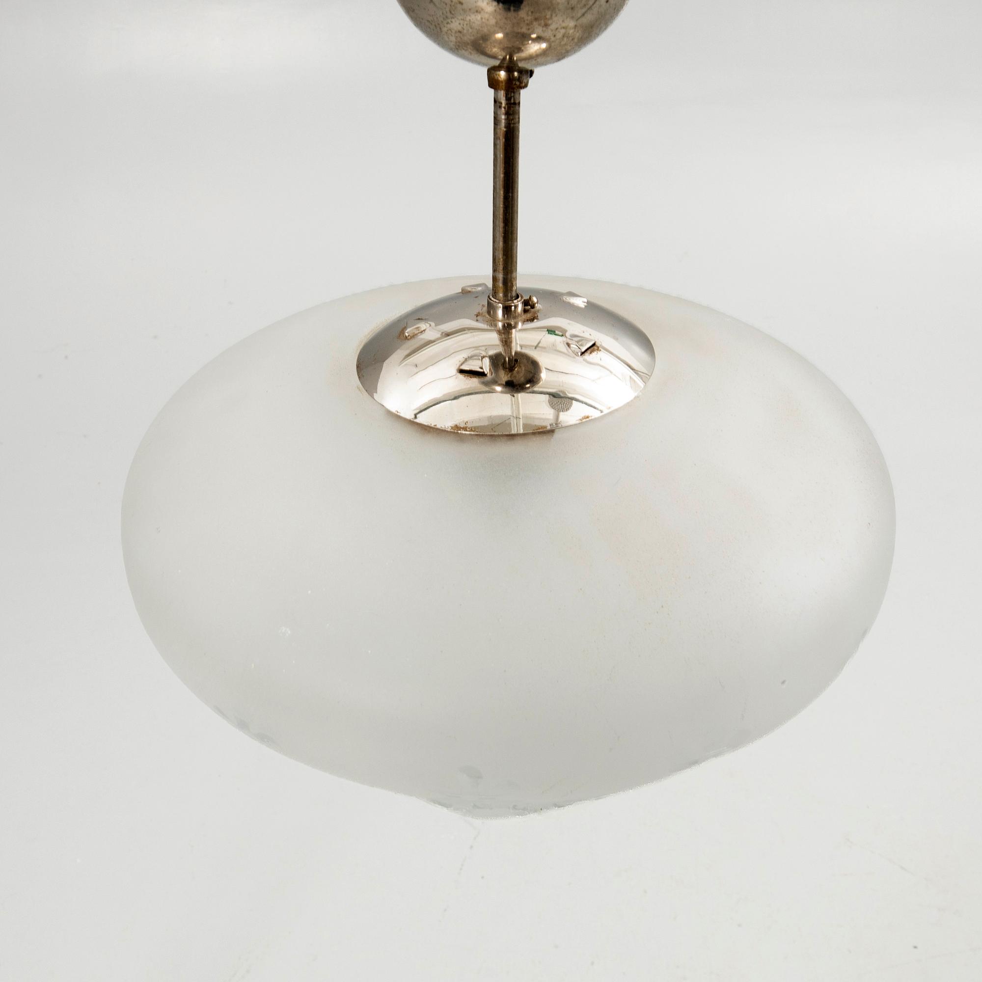 Ceiling lamp, mid-20th century.