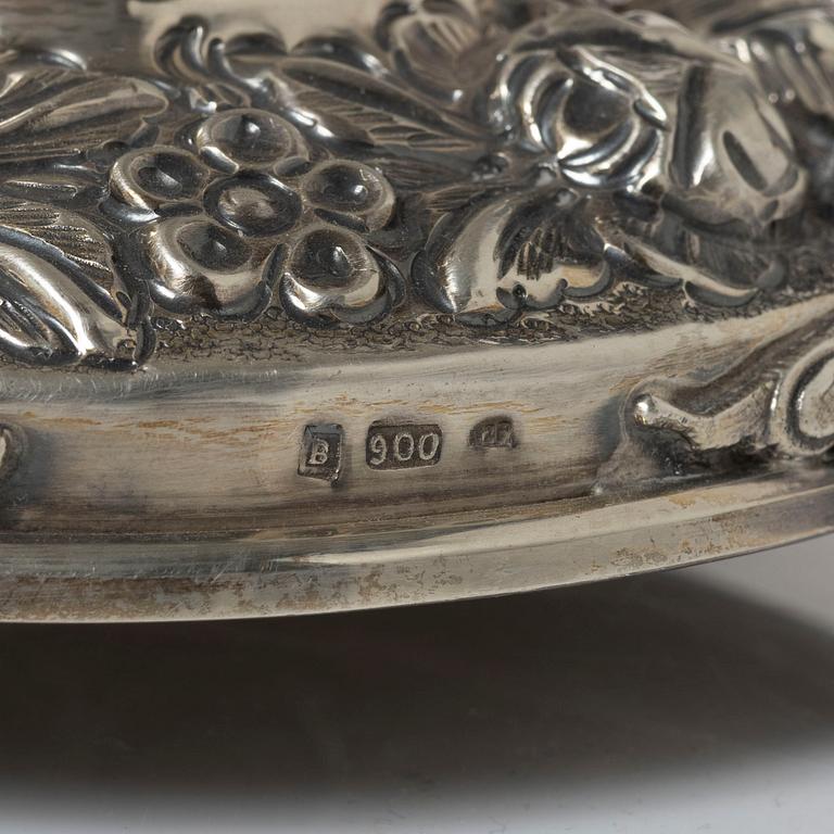 Kandelabrar, ett par, silver, 1900-tal.