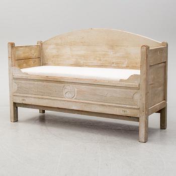 SOFFA, allmoge, gustaviansk stil, 1800-tal.