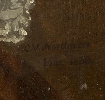 CARL WILHELM NORDGREN, oil on canvas, signed C V Nordgren Pinx: 1838.