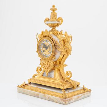 A mantle clock, early 20th Century.