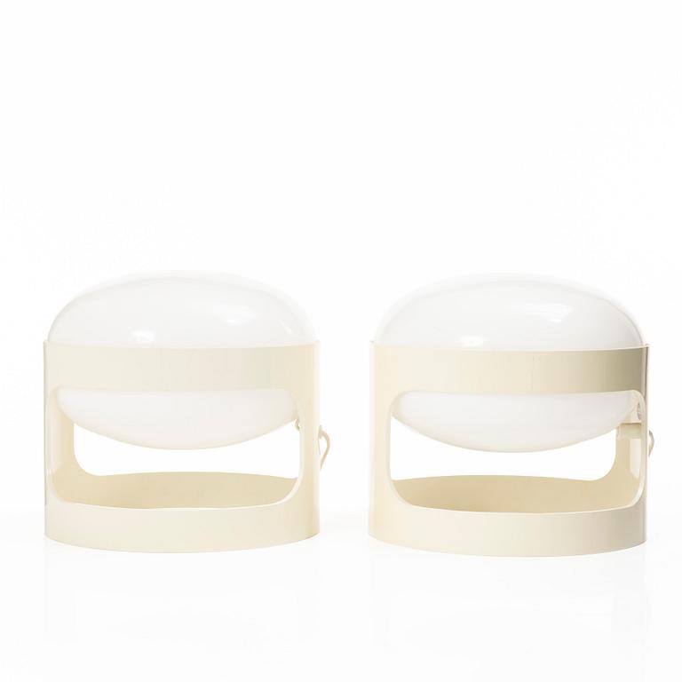 Joe Colombo, a pair of table lamps, 'KD 27 Sinjet', Husqvarna, 1960s/70s.