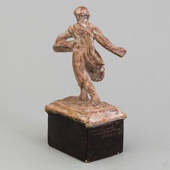 TORE STRINDBERG, sculpture, terracotta, signed.