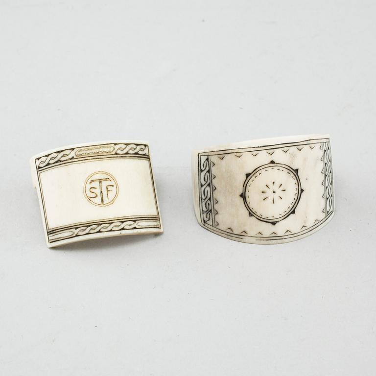 Seven sami objects, i.a letter openers, first half of the 20th century.