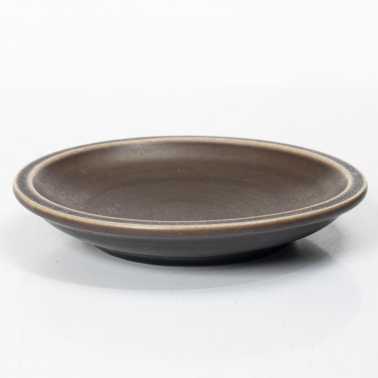 Erich & Ingrid Triller, vases, 3 pieces and 1 dish, Tobo.