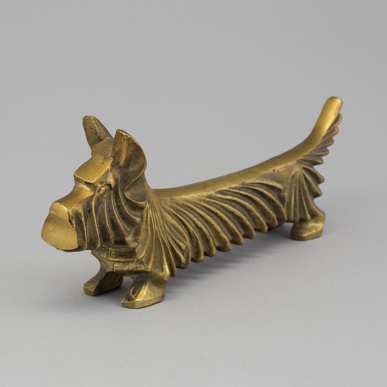 A second half of the 20th century andiron.