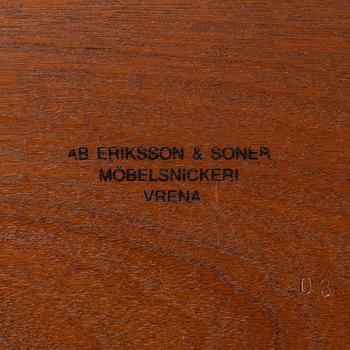 Josef Frank, a coffee table, model 2073, "Diplomat", by Svenskt Tenn, post 1985.