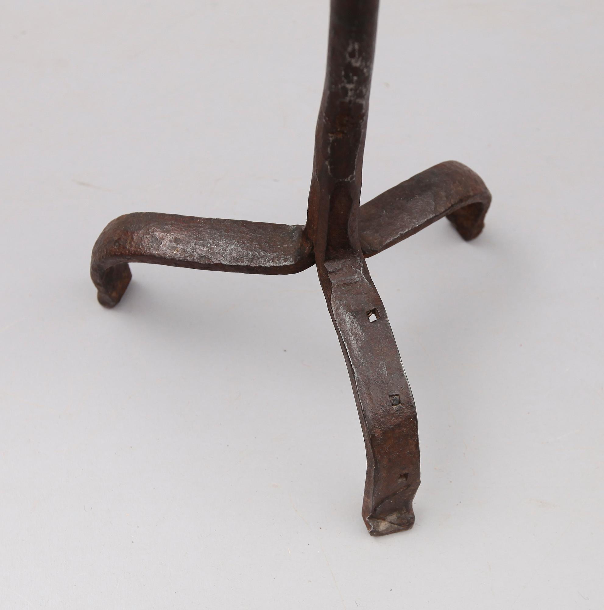 GOLVLJUSSTAKE, smide, 1600-/1700-tal.