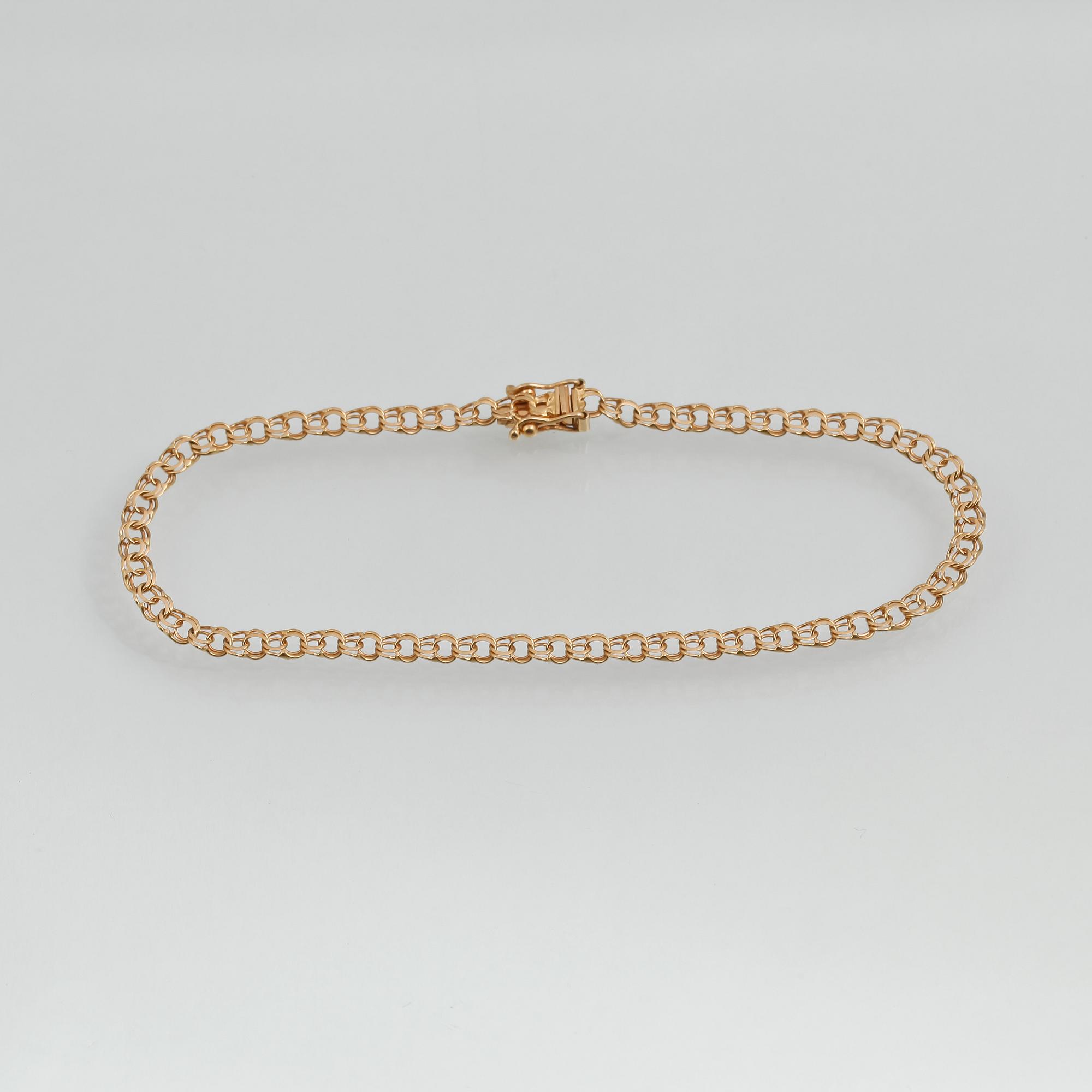 ARMBAND, 18K guld, Troides, Kiruna, 1938. Vikt 3,0 gram.