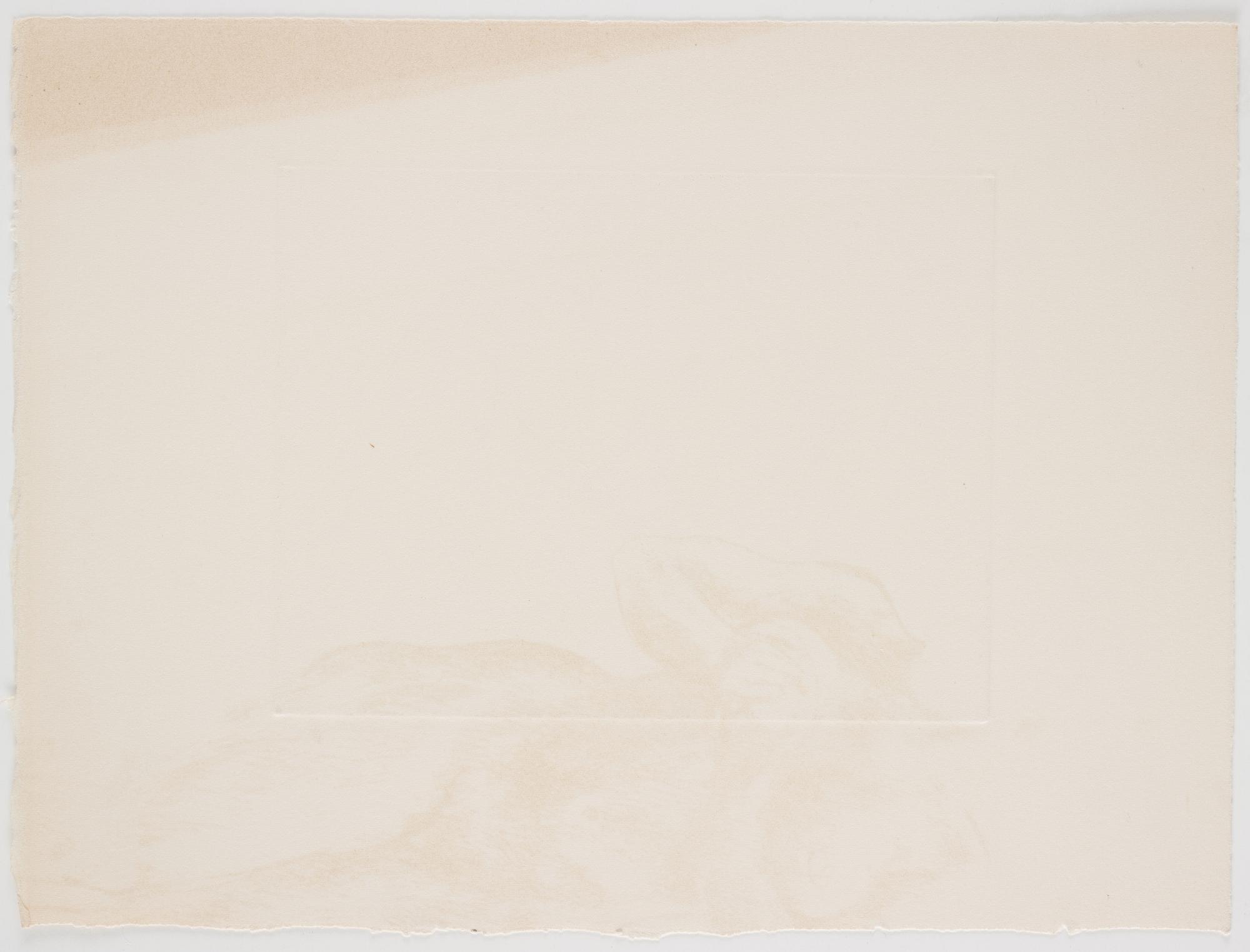 Gudmar Olovson, etching. Signed Gudmar and numbered 1 in pencil.