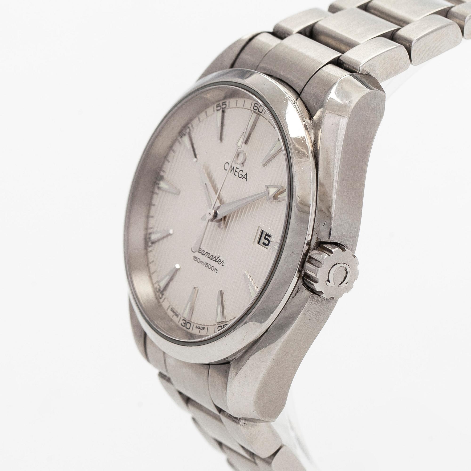 Omega, Seamaster, Aqua Terra, armbandsur, 39 mm.