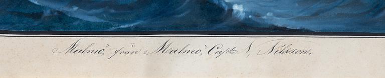 Lars Petter Sjöström, Briggen "Malmö" från Malmö.