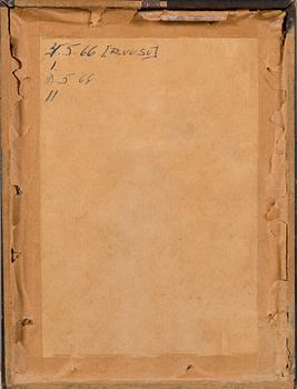 AKSELI GALLEN-KALLELA, etching, later signature with pencil "Kallela 1897".