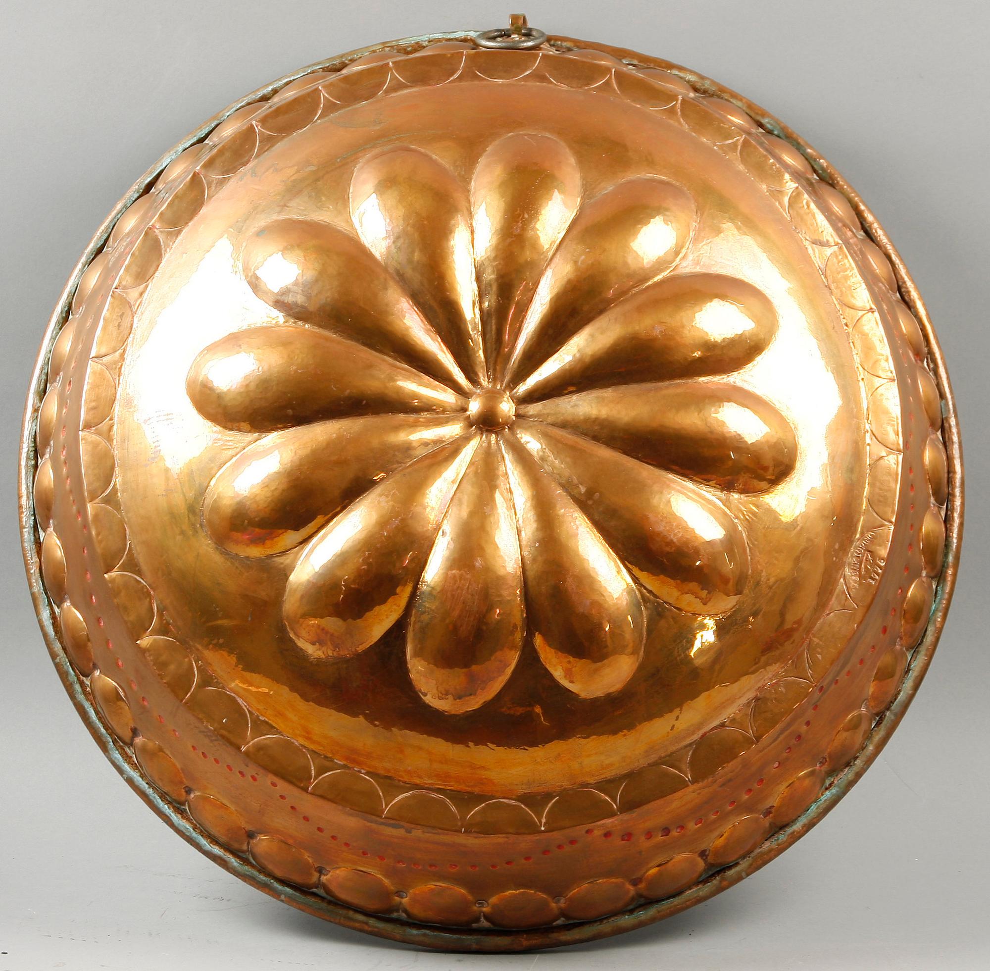 ALADÅBFORM, koppar, märkt Jönkiöping, 1800-tal.