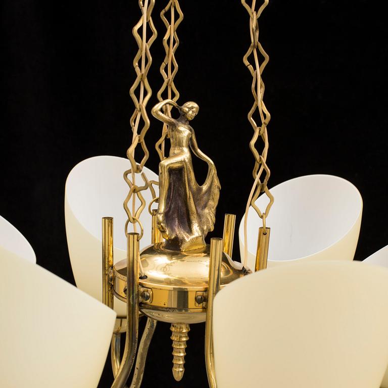 A mid 20th century ceiling lamp.