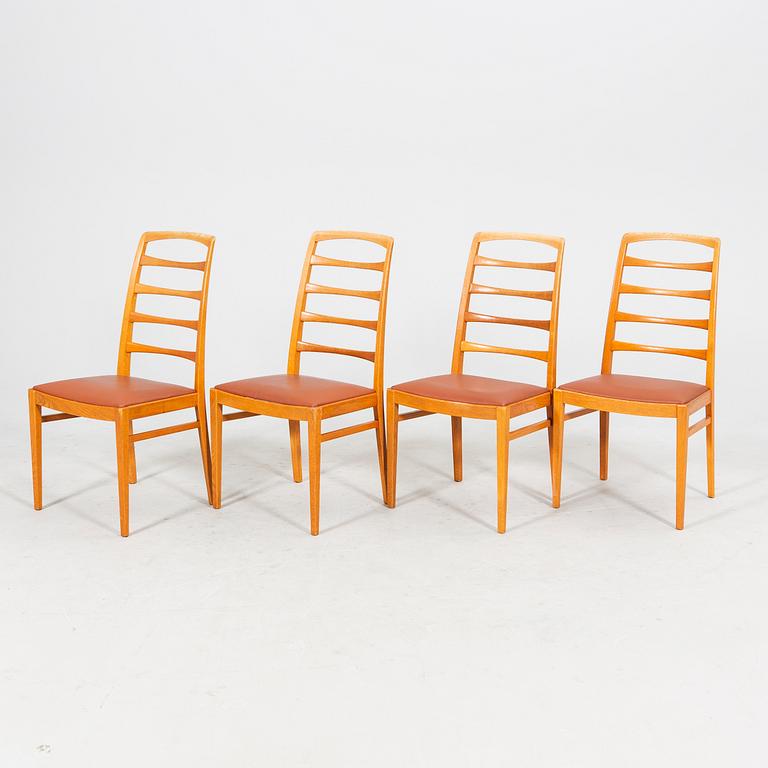 A Bertil Fridhagen fice pcs of Reno teak dining suit from Bodafors möbler 1950/60s.