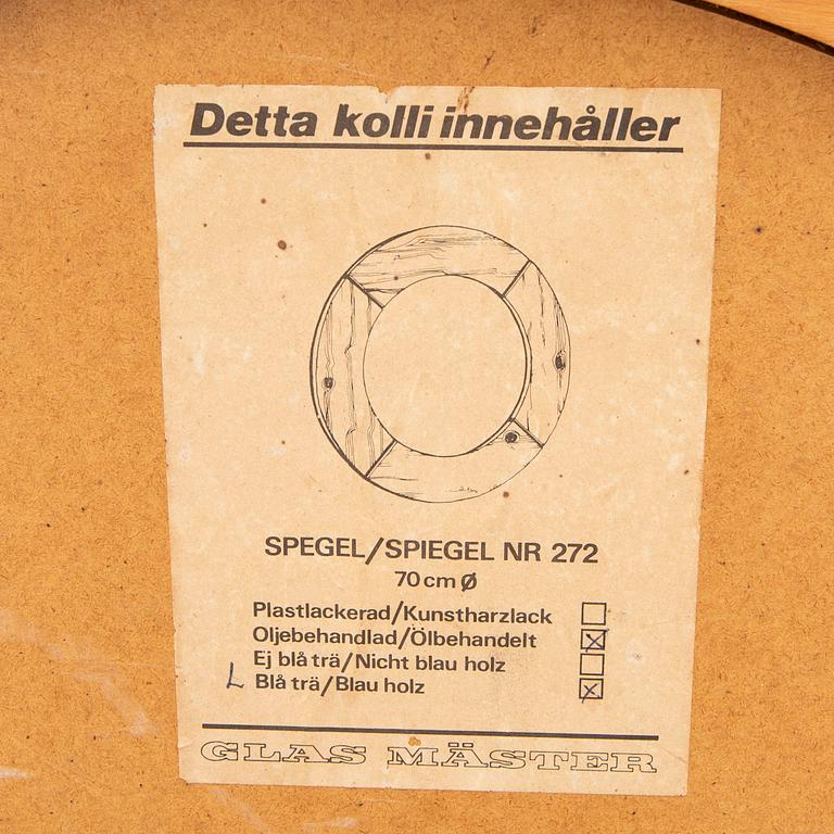 Spegel Glasmäster 1970-tal.