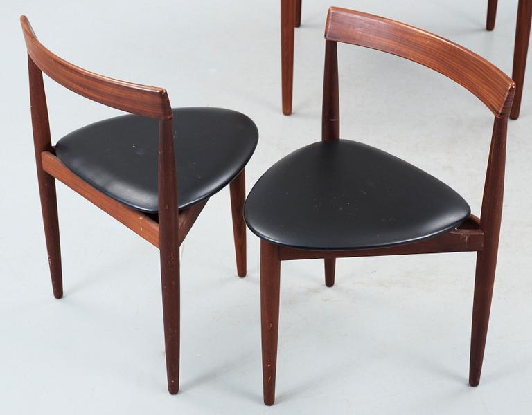 MATBORD OCH STOLAR, 4 st, Hans Olsen, Frem Röjle, Danmark, 1950-tal.