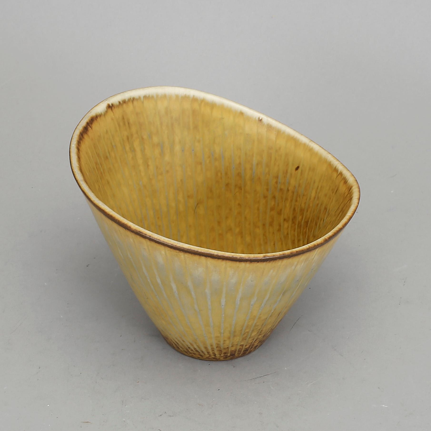 SKÅL, stengods, Carl-Harry Stålhane, Rörstrand.