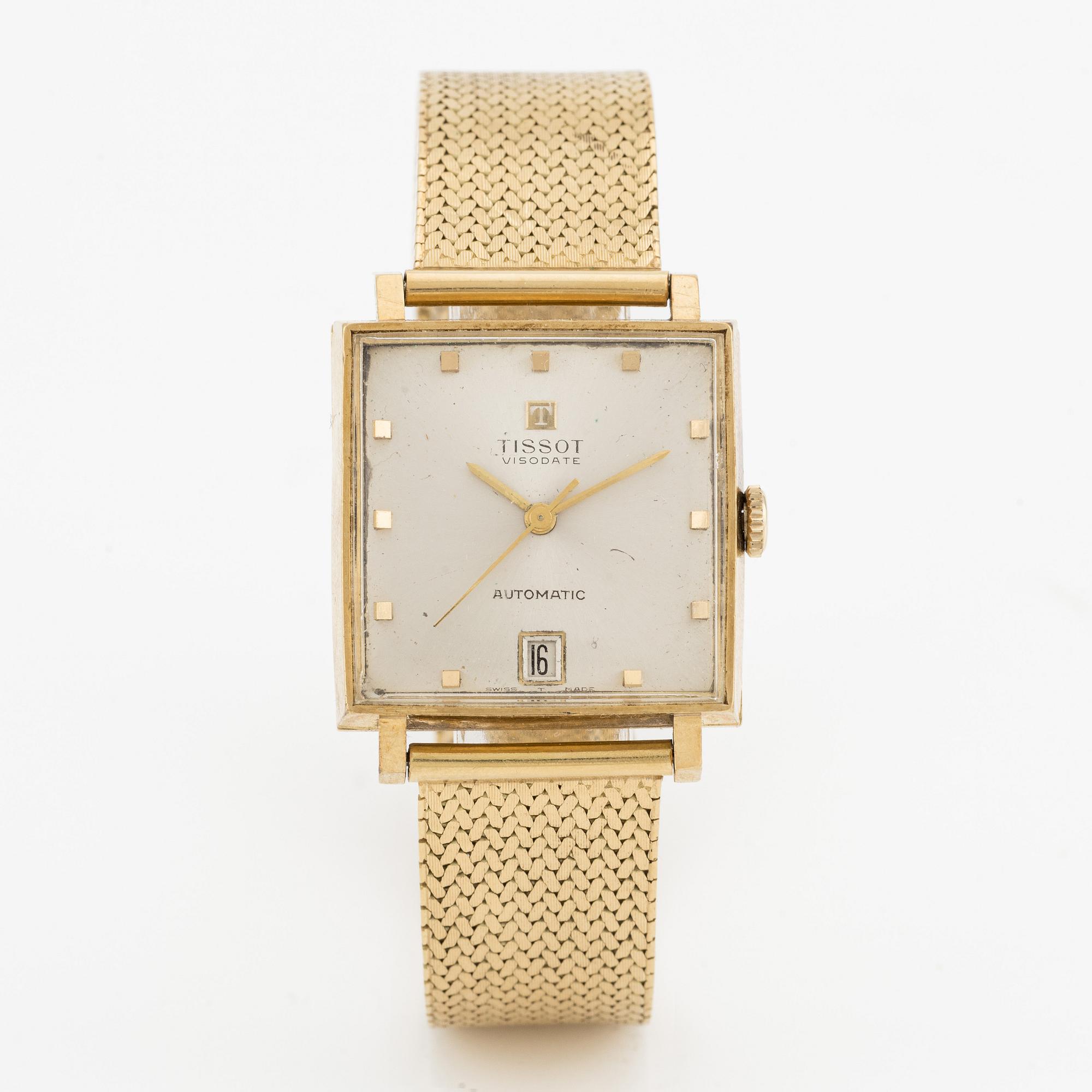 Tissot, Visodate, armbandsur, 29,5 x 29 mm.