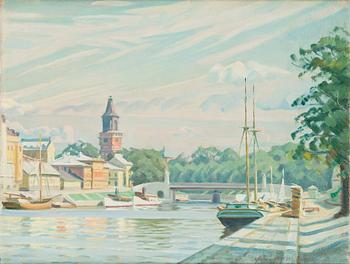 Ali Munsterhjelm, Aura River.