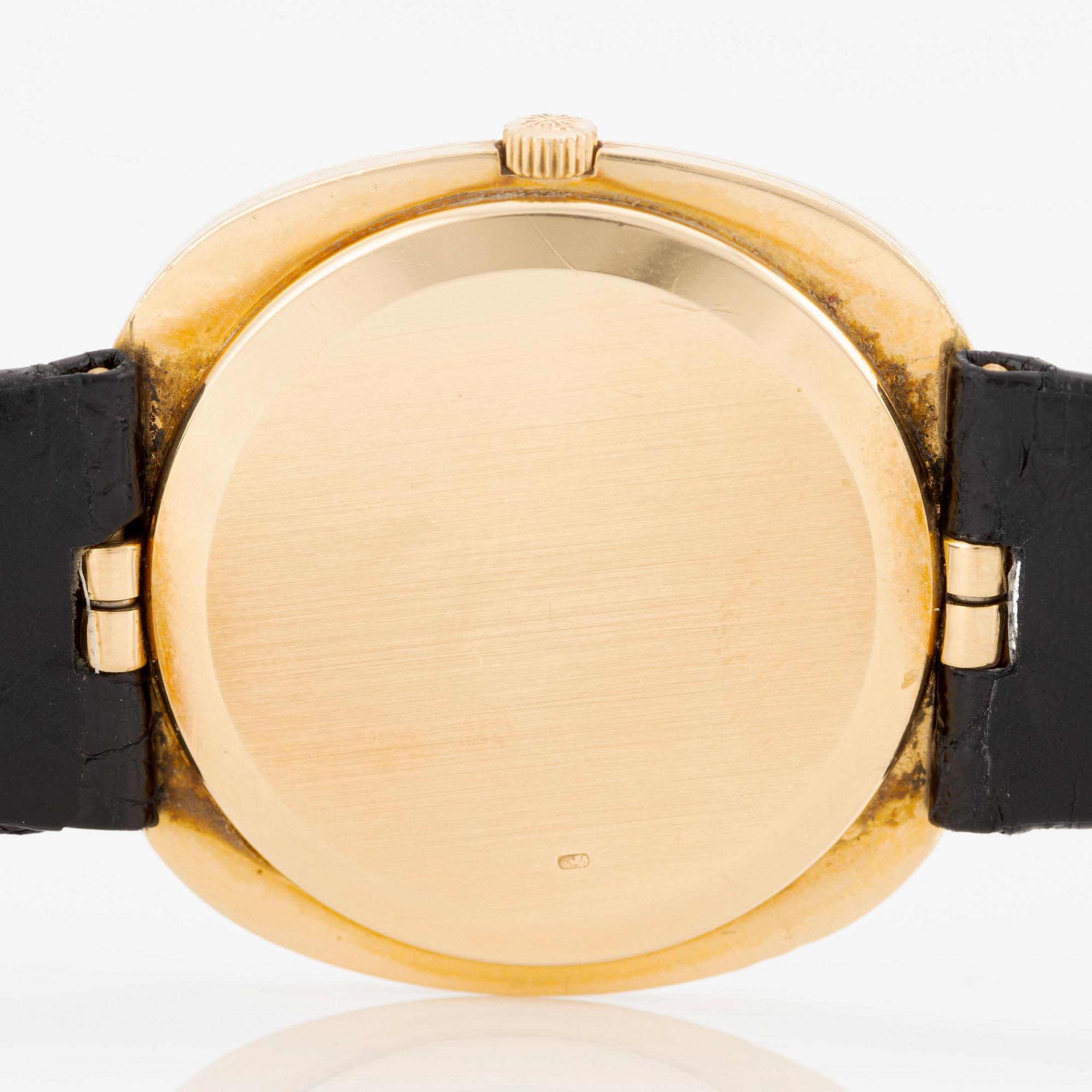 Patek Philippe, Ellipse, "Double Signed", "Beyer", ca 1975.