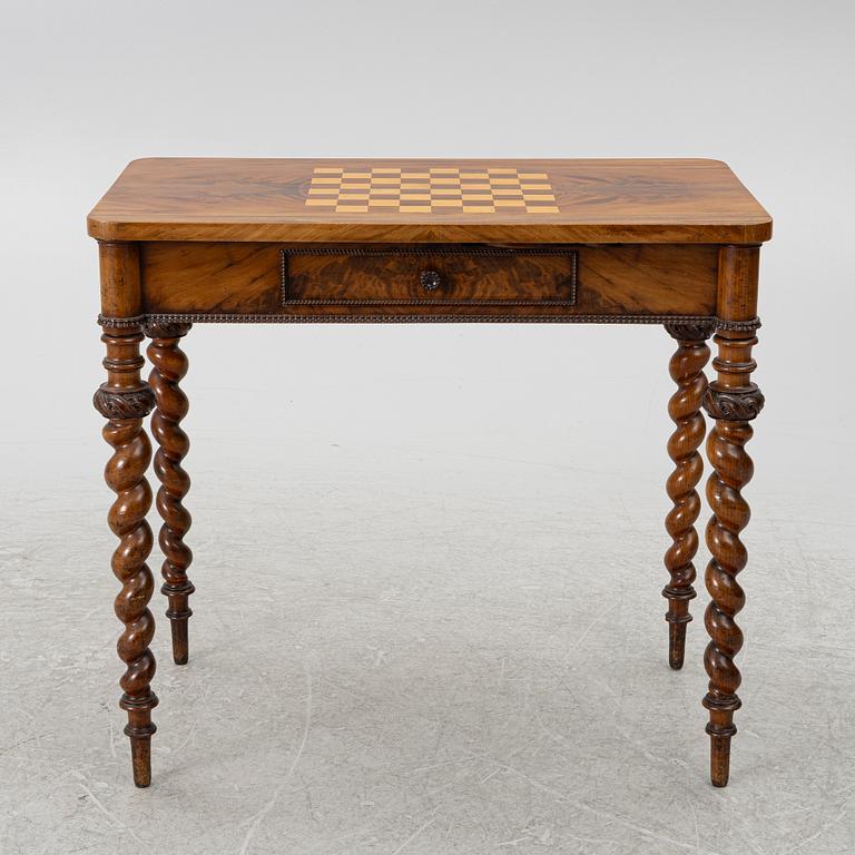 A game table, second half of the 19th century.