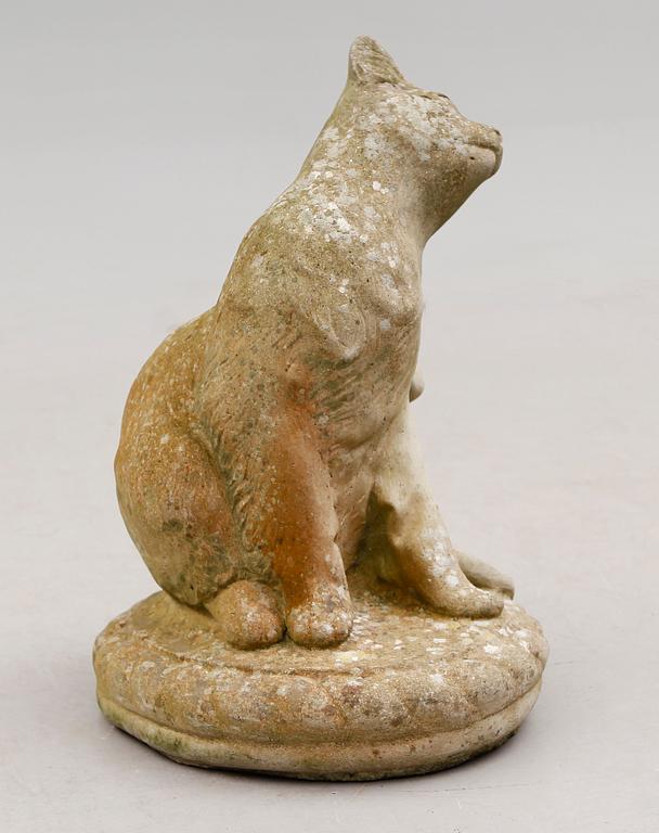 TRÄDGÅRDSKULPTUR, stenmassa, 1900-/2000-tal.