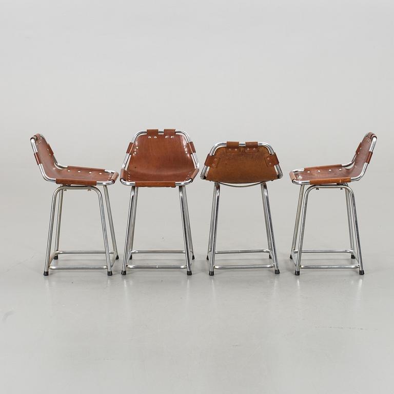 4 pcs of chairs, Charlotte Perriand, late 20th century,