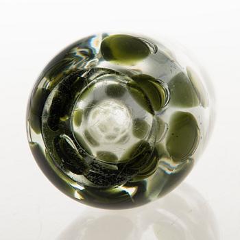 SAARA HOPEA, VAS, glas, "Panter", signerad S. Hopea, Nuutajärvi Notsjö -53.