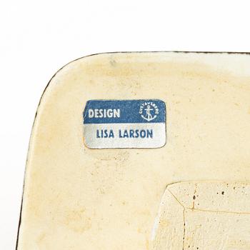 Lisa Larson, mirror from "Harlequin", Gustavsberg, 1960.