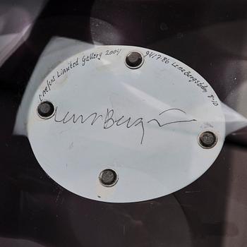 Lena Bergström, skål, glas, Orrefors Gallery, limited edition, 2004.