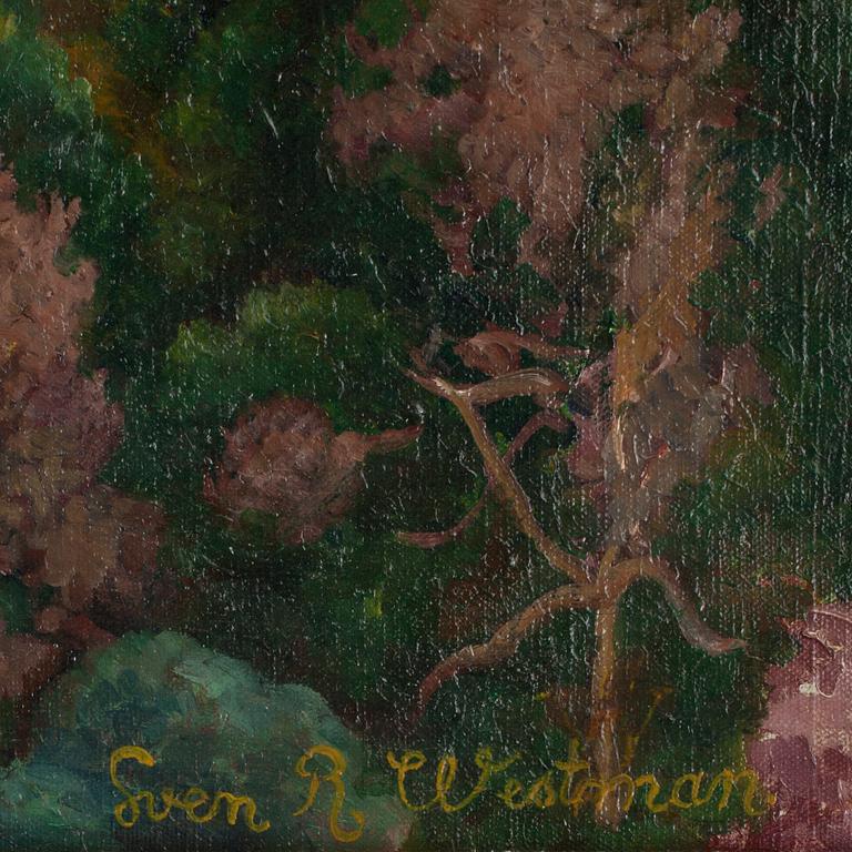 Sven Westman, "Franskt landskap, St. Paul. AM." (Frensh landscape, St Paul AM).