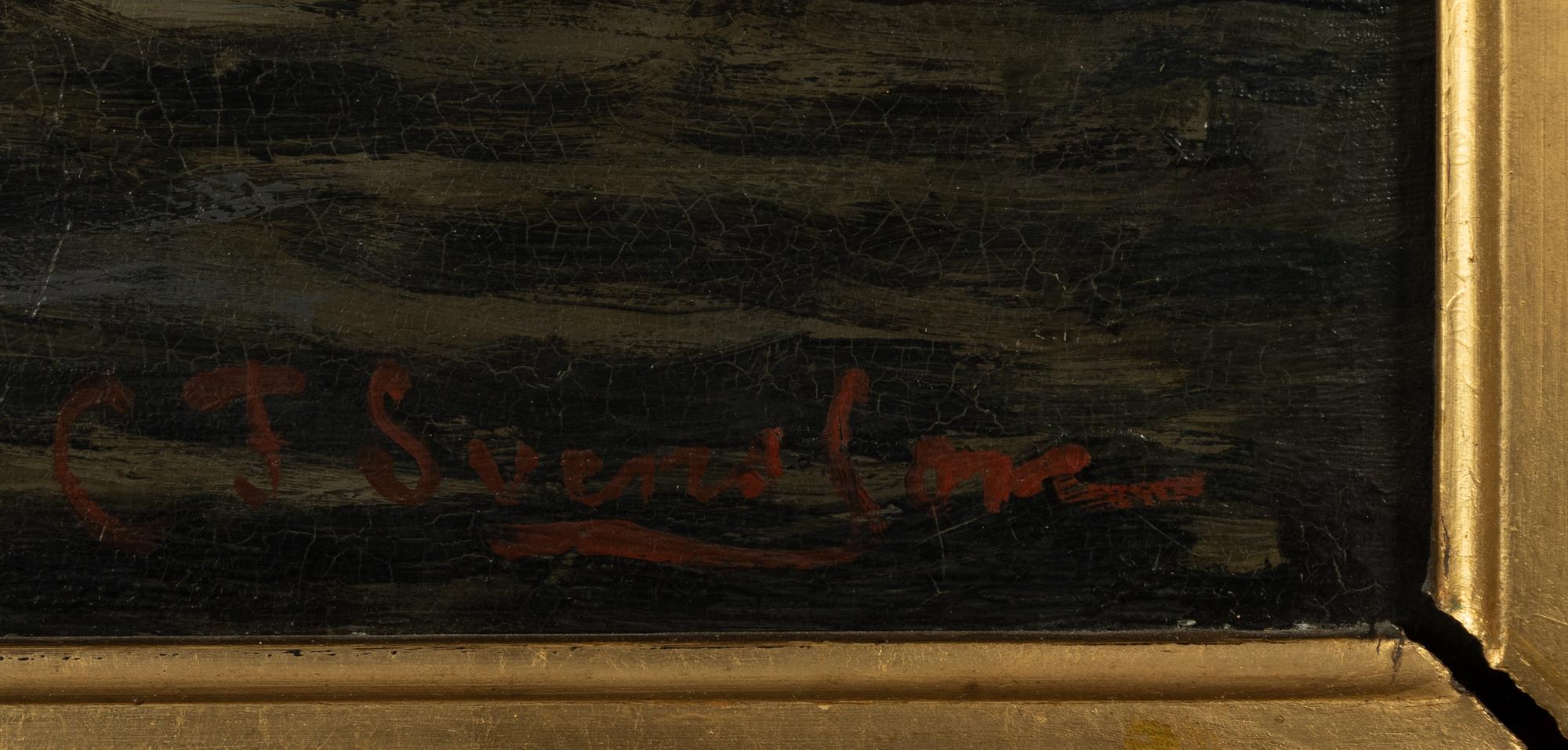 Christian Fredrik Swensson, Moonlight Sailing.