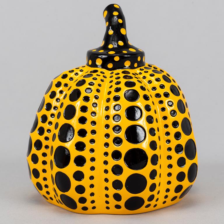 Yayoi Kusama, efter, objekt/multipel,"Pumpkin", utgiven av Benesse Holdings Inc, Naoshima, Japan, 2013.