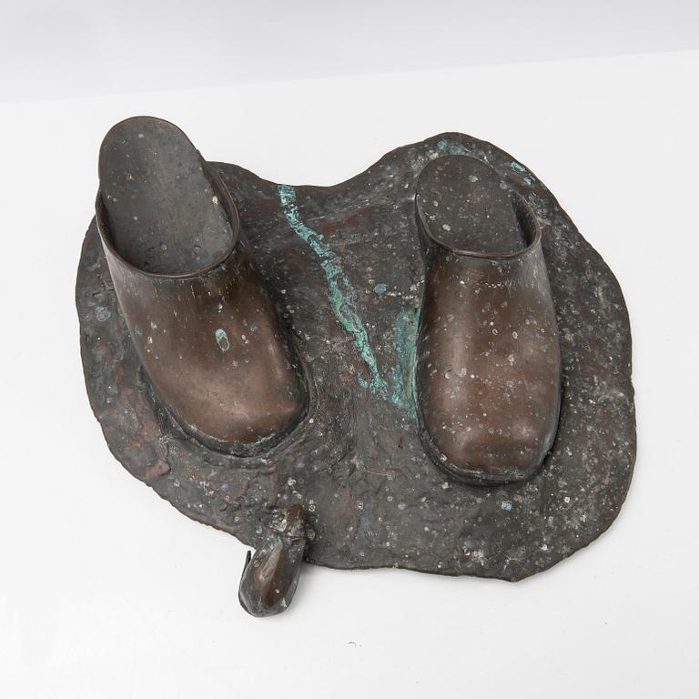Björn Jäderås, sculpture, bronze, signed.