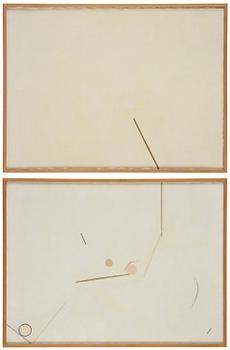 866. Eduard (Edik) Steinberg, "Composition", diptych.