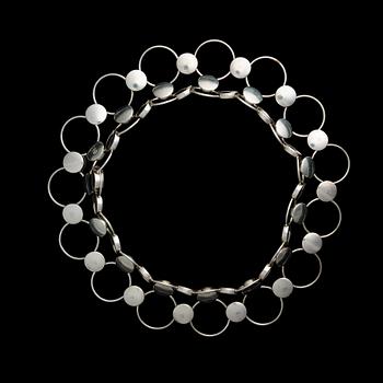 REGITZE OVERGAARD, COLLIER Regitze, Georg Jensen, silver.