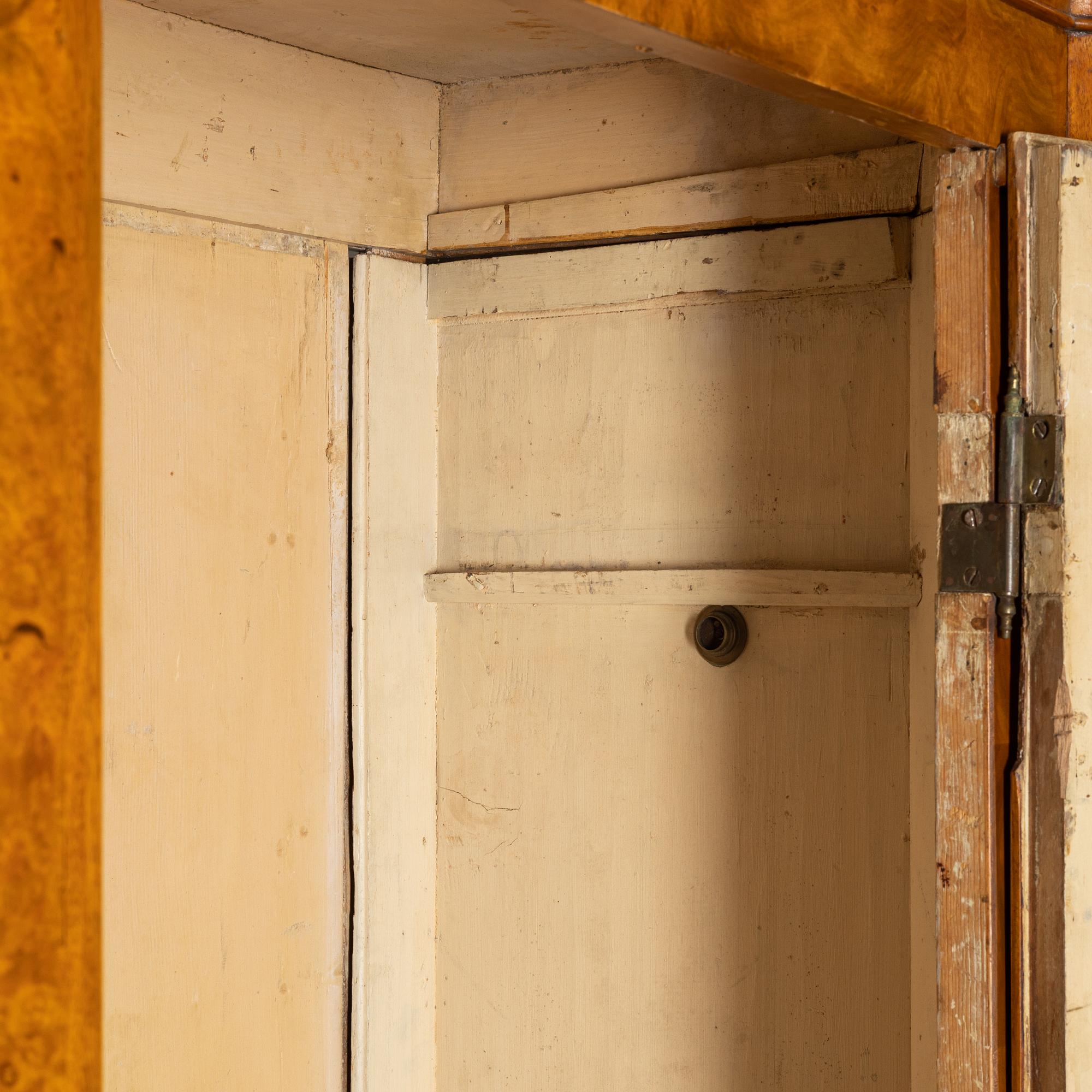 A late 18th century cupboard, probably German.