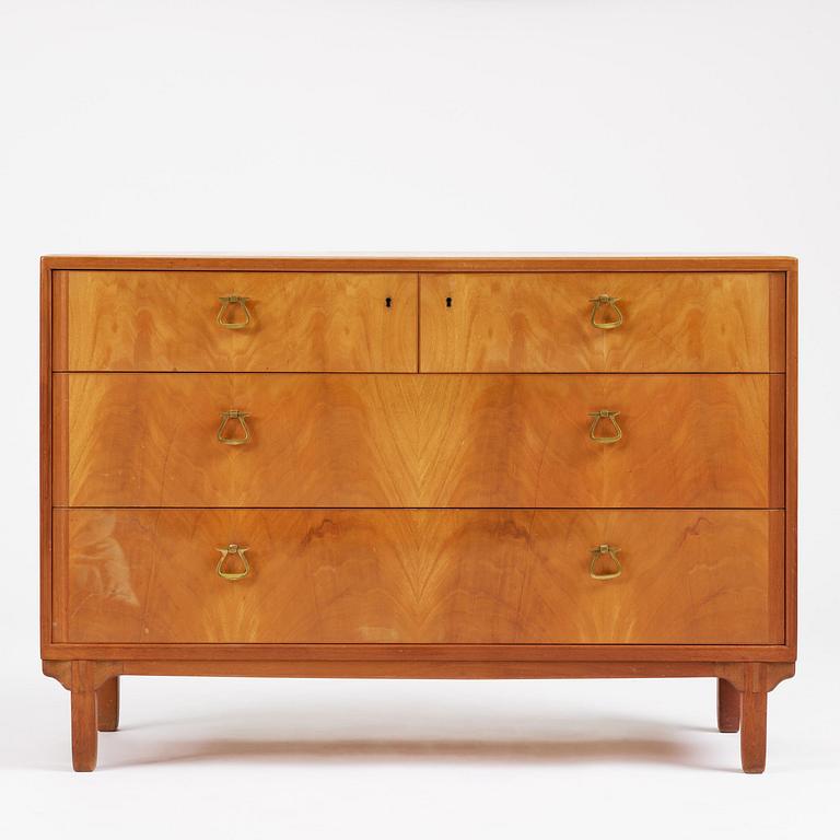 Carl Malmsten, a rare "Nocturne" chest of drawers, 1950s.