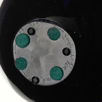 Eva Englund, an "Eldsjäl" graal glass vase, Orrefors 1988, ed 1-50.