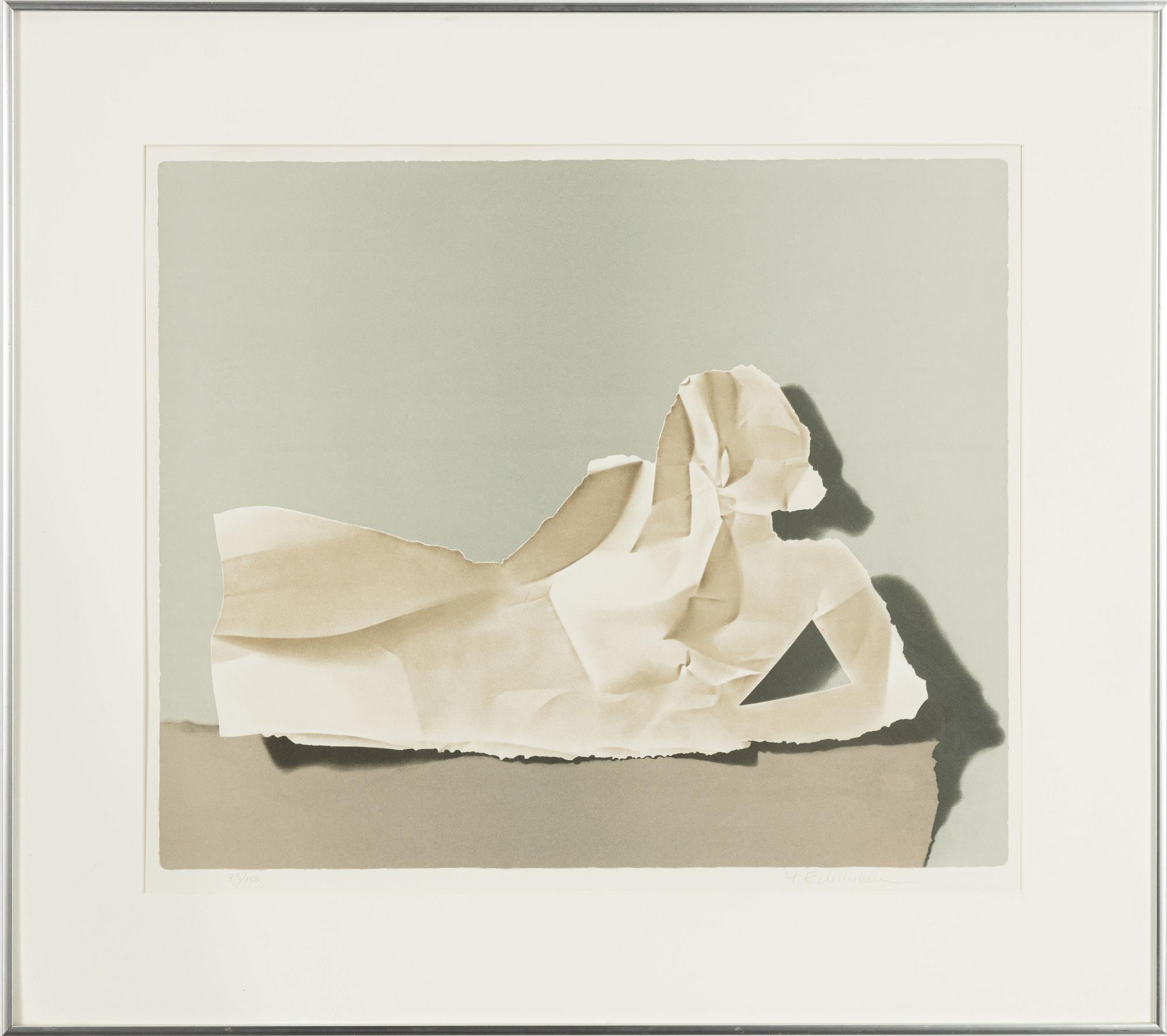 Yrjö Edelmann, Modell i papper.