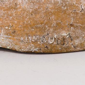 UNTO HIETANEN, sculpture, bronze, signed and dated 1990.