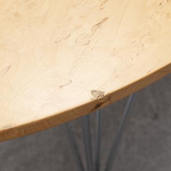 Bruno Mathsson, & Piet Hein, a 'Super ellpitical' coffee table from Mathsson International.