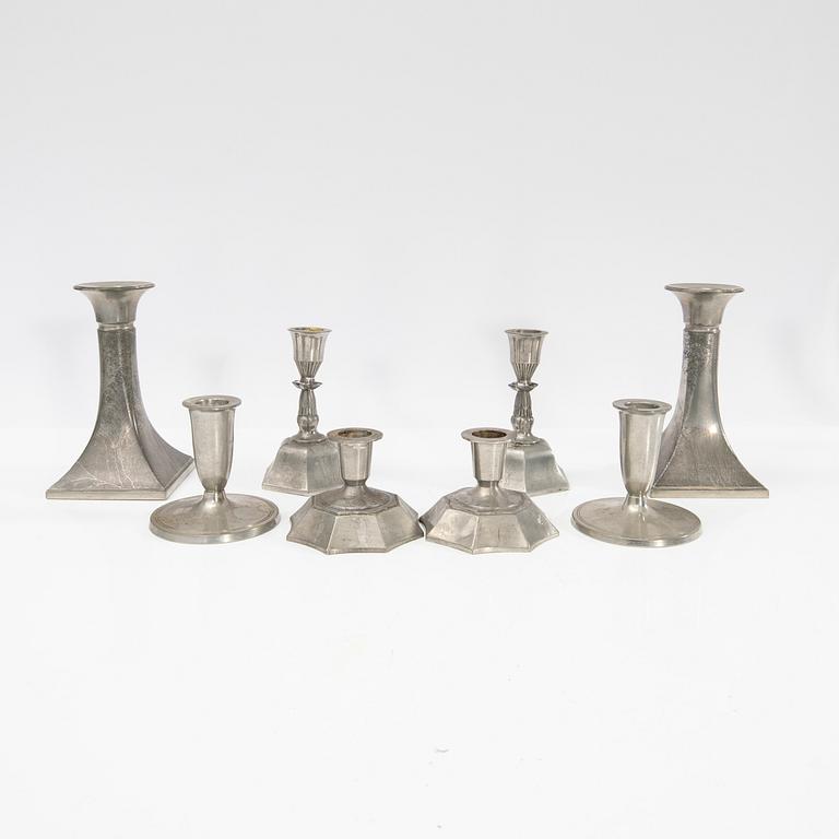 Just Andersen, ljusstakar, 4 par, Danmark, 1900-talets första hälft.